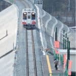 津波に強い構造で復旧（2013.4.4/甫嶺駅）