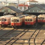 タイムスリップ したかのような車庫（五井駅）